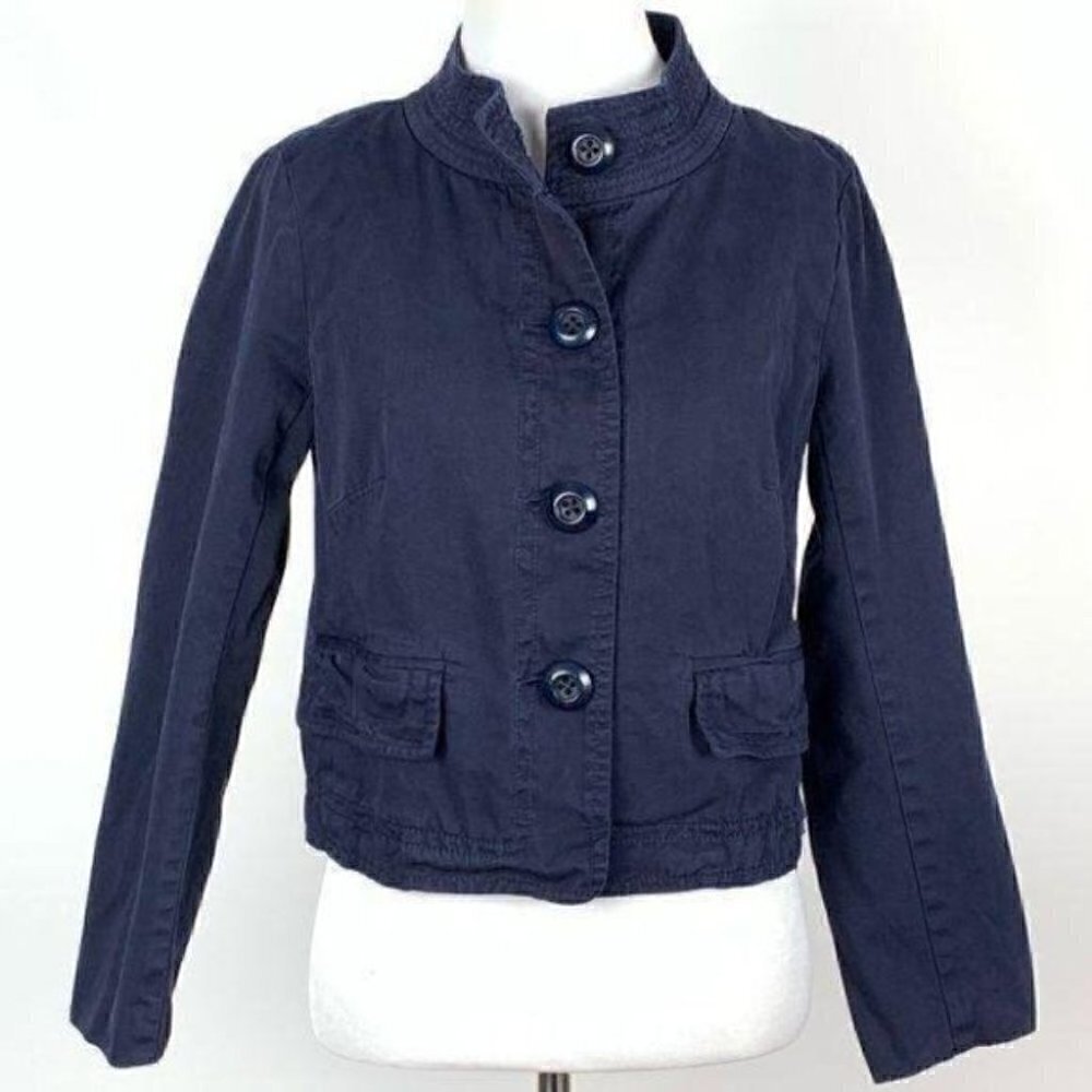 J Crew classic twill chino blazer size 2 81684 - Picture 1 of 8